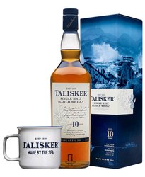 Talisker 10y + hrnek  0.7l