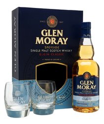 Glen Moray Peated Elgin Classic se sklem  0.7l