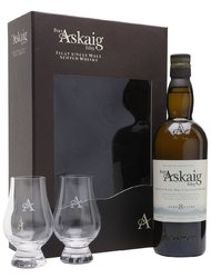 Whisky Port Askaig 8y + 2sklo  gB 45.8%0.70l