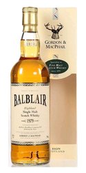 Balblair 1979 Gordon &amp; MacPhail Rare vintage  0.7l