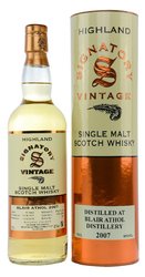 Whisky Blair Athol 2007 Signatory Vintage  43%0.70l
