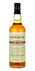 As We Get it Highland  0.7l