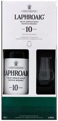 Laphroaig 10y se sklenikou  0.7l