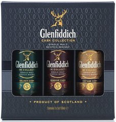 Glenfiddich Cask collection  3x 0.05l