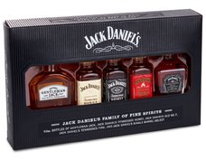 SET MINI Whisky Jack Daniels Family  gB 5x0.05l