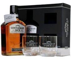 Whisky Gentleman Jack+2skl 21 gB 40%0.70l