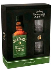 Jack Daniels Apple se sklenikama  0.7l