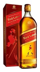 Johnnie Walker Red label v krabice  1l