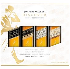 Johnnie Walker Discover set  4x0.05l