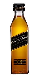 Johnnie Walker Black label miniaturka  0.05l